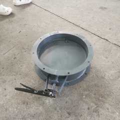 手动通风蝶阀 烟气挡板门 手动风门