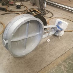 圆形通风蝶阀 烟气挡板门 圆形风门 通风蝶阀